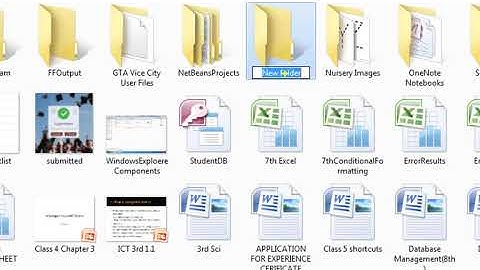 IGCSE ICT Class 4 - Manage files and folders (part 4)