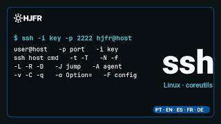 ssh — the Complete Guide: secure remote access, keys & tunnels | HJFR