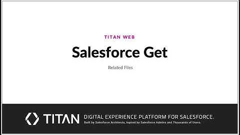 Salesforce  Related Files with one click!