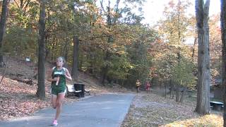 Northern Highlands League Meet 20131018 Girls Varsity Lap2 Garret mtn