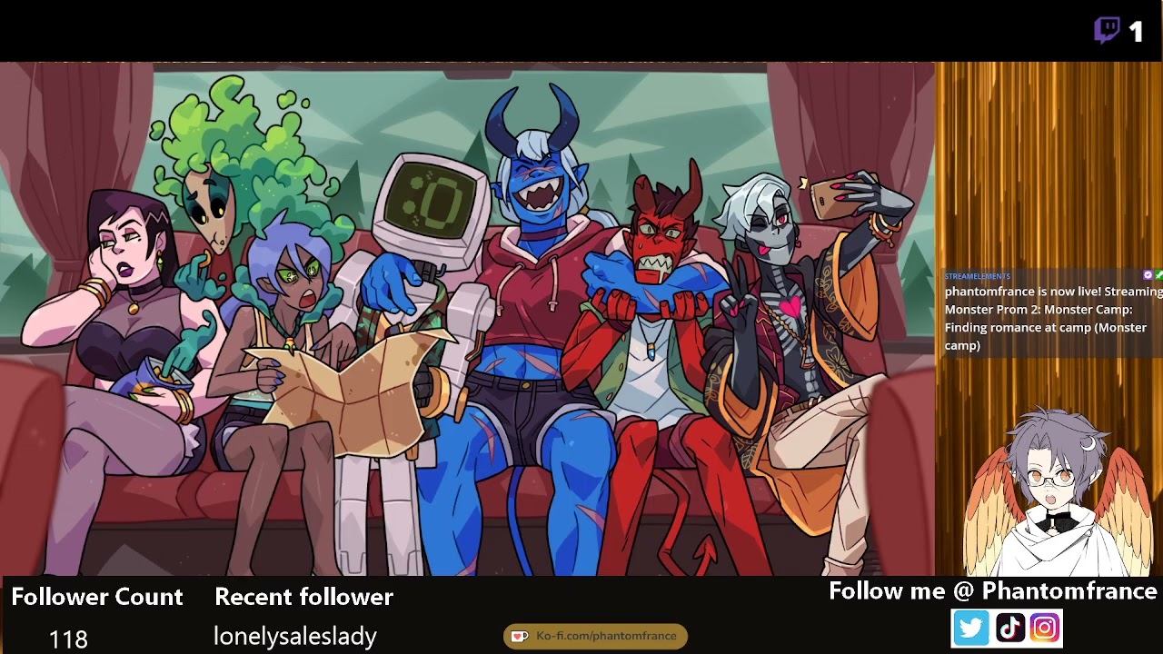 Unedited VOD: Finding romance at camp (Monster camp)