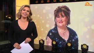 Susan Boyle with Steve Hargraves For Sunrise 6/5/2019