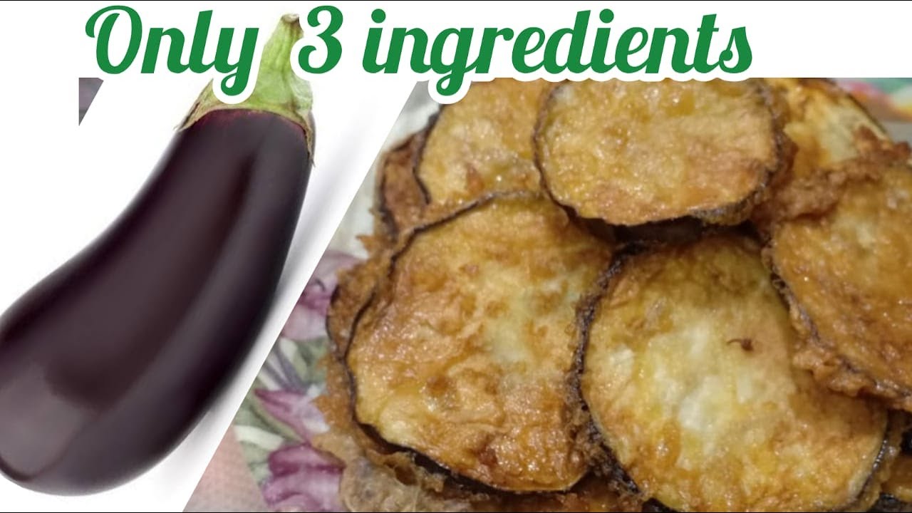 Just 3 ingredients // eggplant snack // Bawkbawn tui deuh a siam dan