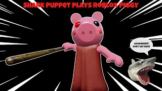 SB Movie: Shark Puppet plays Roblox Piggy!