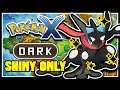 Pokemon x hardcore nuzlocke  shiny dark type pokemon only no overleveling no items