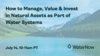 How to Manage, Value & Invest in Natural Assets as Part of Water Systems