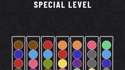 Ball Sort Puzzle Special Level After Level 490 #ballsortpuzzle #ballsortpuzzlegameplay #puzzlegame