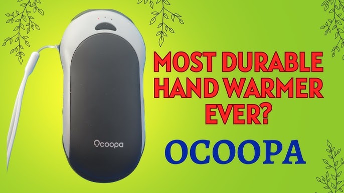 OCOOPA Hand Warmers Rechargeable 2 in 1, Magnetic Electric Handwarmer, 16  Hrs