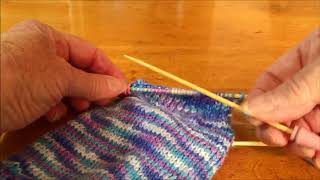 How to Prevent Stitches from Sliding Off Double Pointed Needles Profile
