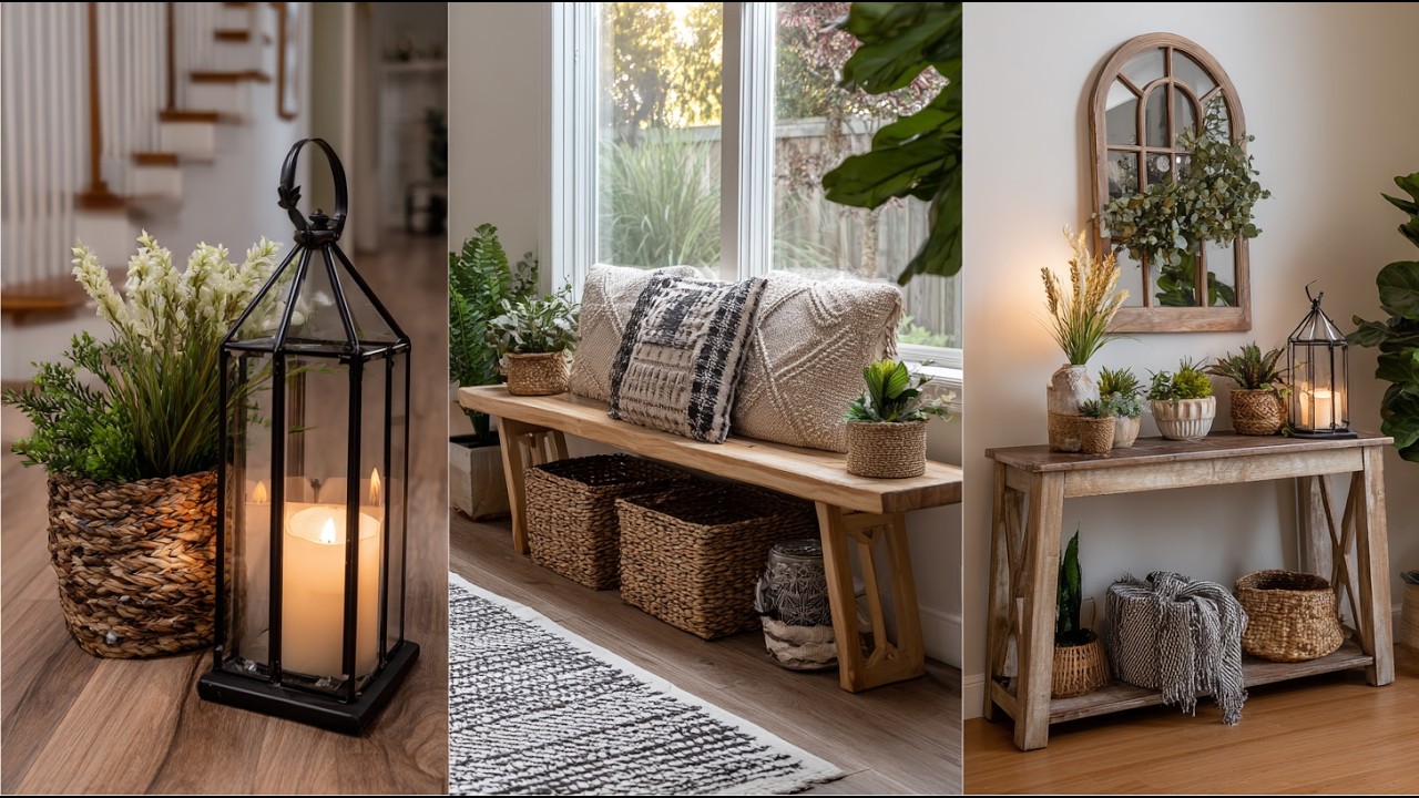 Summer Farmhouse Styling Ideas Inspired from Birch Lane: Fresh Entryway Decor Ideas