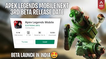 APEX LEGENDS MOBILE NEXT BETA RELEASE DATE || APEX MOBILE LAUNCH TOMORROW