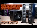 Arendal Sound 1961 Speaker & 1V Subwoofer Movie Demo