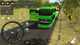 Euro Bus Driving Game Public Transportation 2024 -  Indonesia Bus Simulator Android Gameplay #1996 screenshot 1