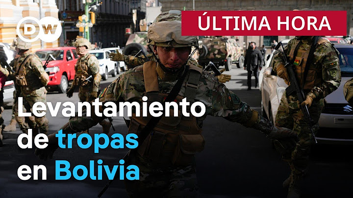 ÚLTIMA HORA: "Movilización irregular de tropas" en Bolivia, denuncia presidente Luis Arce.