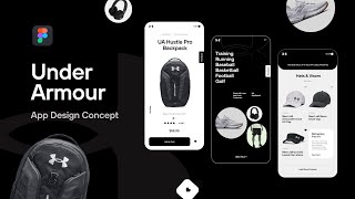 Under Armour App Design Concept / Speed UI / Figma Lesson screenshot 1