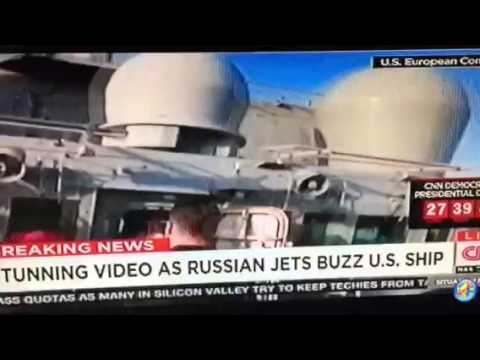 Russian Jets Threaten U.S. Destroyer In Europe