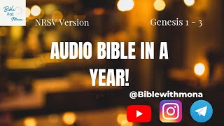 Genesis 1 - 3 (NRSV Audio Bible)
