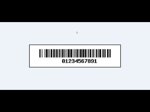 How to create your own Bar code for free