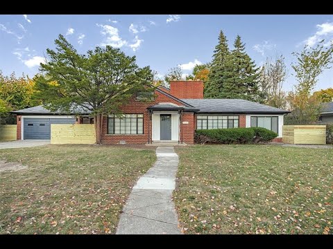 17240 Pontchartrain Boulevard, Detroit, MI home video tour