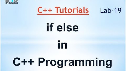If Else Statement in C++ Complete Vedeo  in Urdu-Hindi by IT4Solutions  Vedeo 19