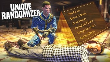 Fallout: New Vegas, ALL Unique Items Randomized!