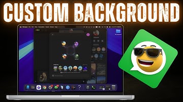 How to Add Custom Backgrounds to Messages in macOS Tahoe 26 on Mac