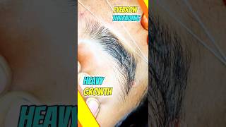 Make Eyebrow with Threading #leftbrow