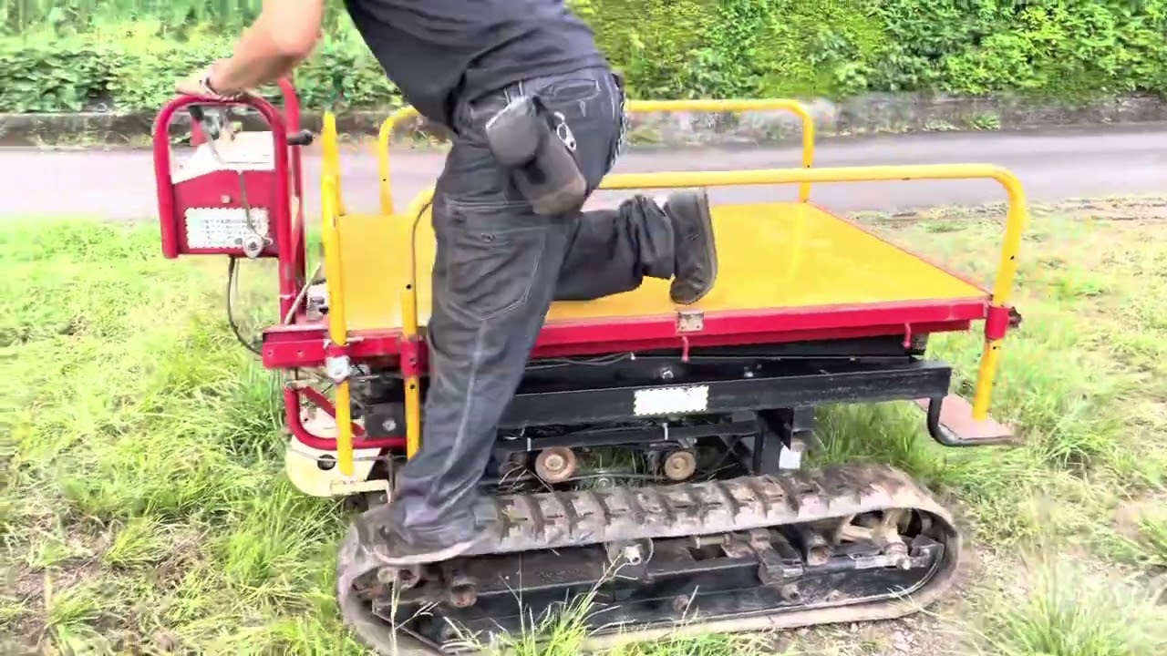 確認動画】セル付き 佐藤製作所 サンケー SHL-250S 高所作業車