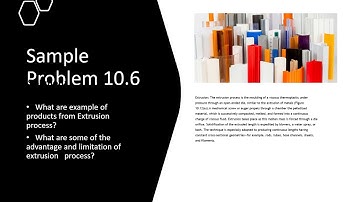 10 BMFG  1213 Characteristics Processing and Applications of Polymers PART 3 OF 4