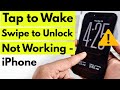 Fix Tap To Wake or Swipe to Unlock Not Working on iPhone in iOS 26