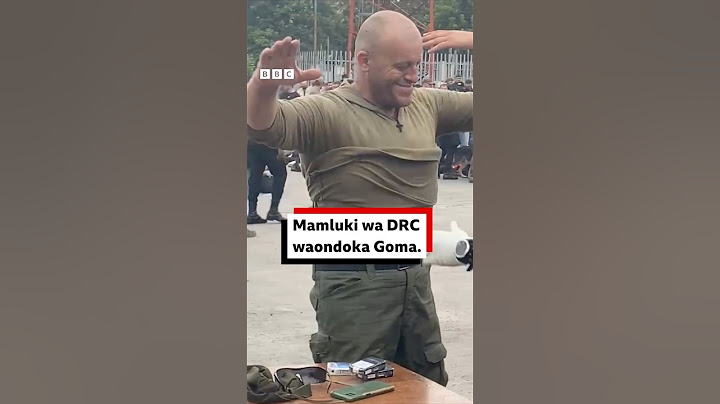 Mamluki jeshi la Congo wapokelewa Rwanda