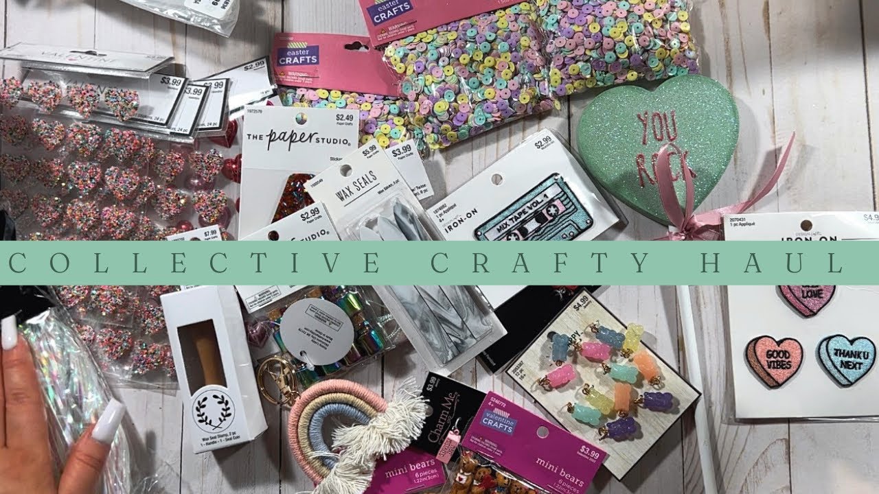 FUN COLLECTIVE CRAFTY HAUL: HOBBY LOBBY, MICHAEL’S & MARSHALL’S