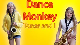 Dance Monkey 2.0 - Tones and I | Saxophone Cover TheSaxSisters