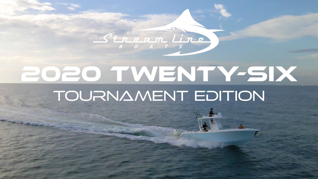 CHECK IT OUT!! BRAND NEW 2020 Streamline 26 Tournament Edition w/ Half Tower 