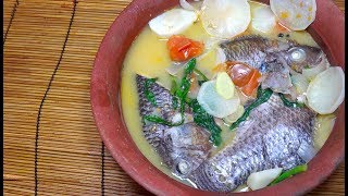 ? Sinigang sa Calamansi (Tilapia fish) - Pinoy Recipes - Filipino Food - Tagalog Videos