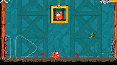 Red ball 4 : Into the cave final chapter - gameplay walkthrough - part 04 ( iOS, Android )