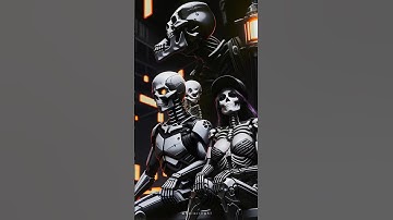 Halloween Costume | AI Short | Skeleton | Deforum | #stablediffusion  @XploringAI