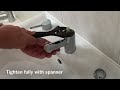 How to remove a single lever basin  kitchen mixer tap handle and replace cartridge tapmagician