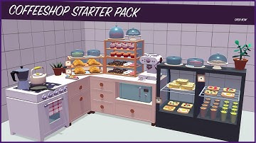 Coffee Shop Starter Pack Unity Asset Trailer