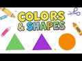 Learn Colours &amp; Shapes for Kids | Easy Preschool Activity with Parents #LearnColors #LearnShapes 