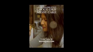 Lindt Celebration Chocolate Drip Messy Cake