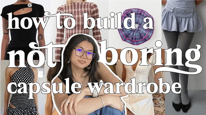 the ultimate GEN Z guide to building a unique CAPSULE WARDROBE ⭐ thumbnail