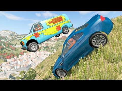 Cliff Drops #35 - BeamNG DRIVE | SmashChan