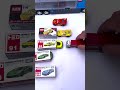 はたらくくるまのトミカのミニカーを開封してコンボイへ収納します