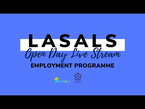 LASALS / Skills for Work Live Stream - Employment Programme