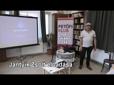 "Az én Petőfim" Jantyik Zsolt előadása Hernádon 2023