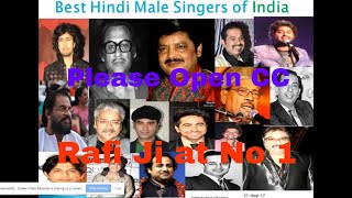 Top 10 best Male Singers of India | Best hindi bollywood Singer | Top 10 best indian singers