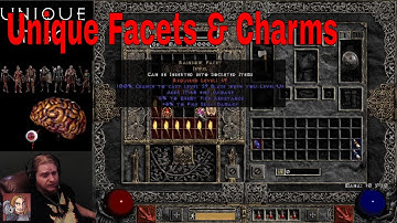 Hyped for D2R - Unique Charms & Facets