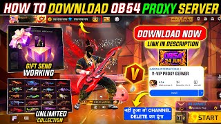 HOW TO DOWNLOAD PROXY SERVER IN FREE FIRE, HOW TO USE PROXY SERVER IN FREE FIRE, VIP PROXY SERVER