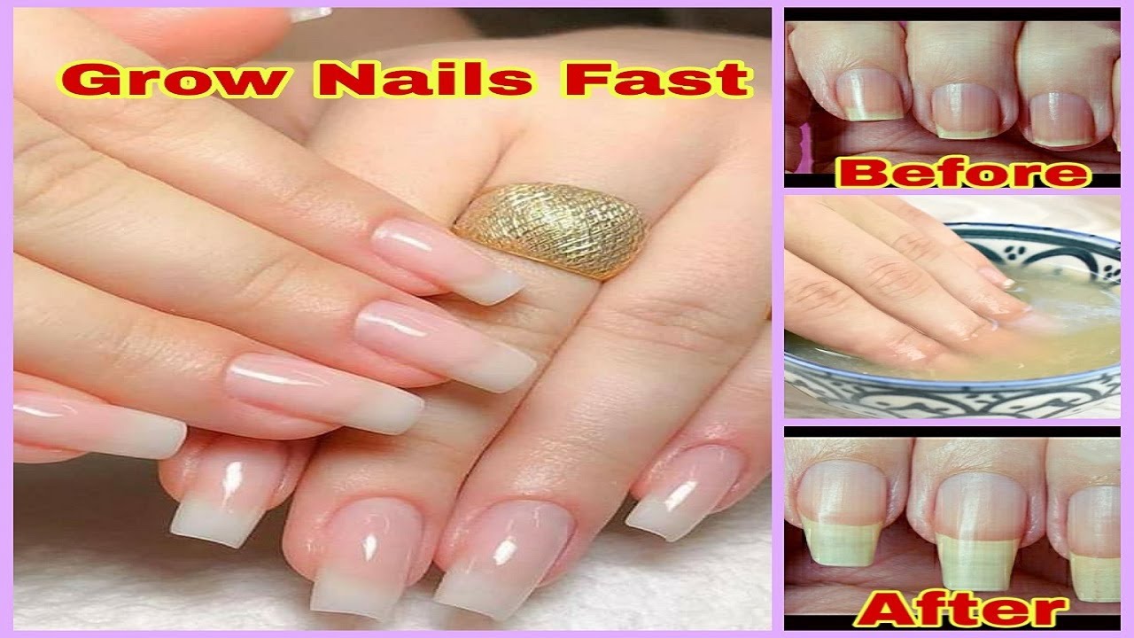 In just 5 Days Grow Long & Strong Nails Fast At Home Super fast Nails